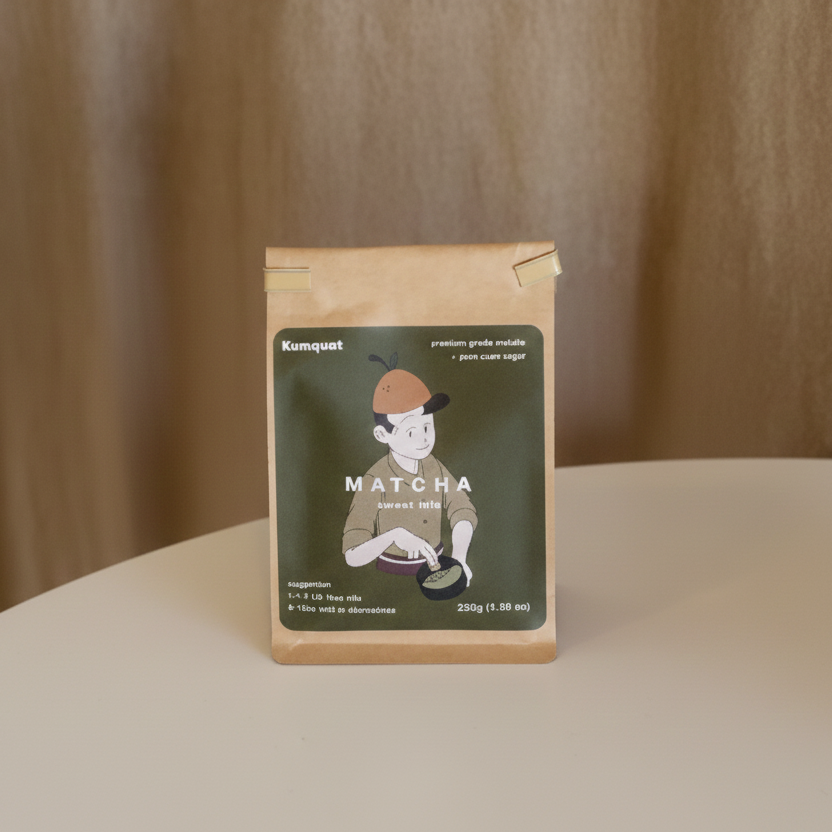 Kumquat Premium Matcha Sweet Mix (250g)