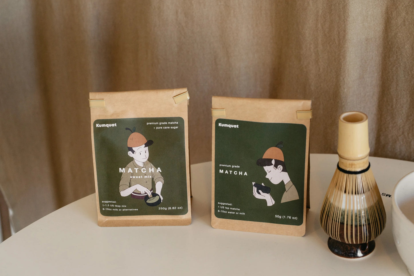 Kumquat Premium Matcha Sweet Mix (250g)